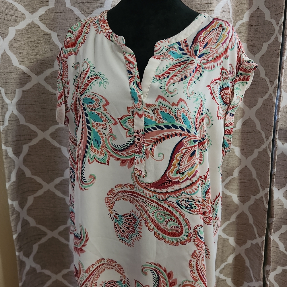 Van Heusen Multicolor Paisley Women's Blouse